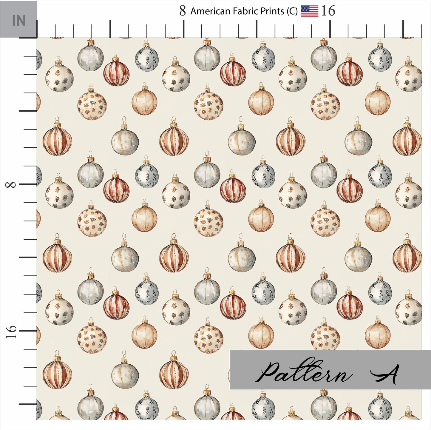 BOHO Christmas Quilting Fabric Set, Christmas Quilt Fabric, USA Made, Premium Cotton Christmas Quilting Fabric, American Fabric Prints