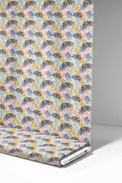 Zebra Print Fabric - Shop now at American Fabric Prints