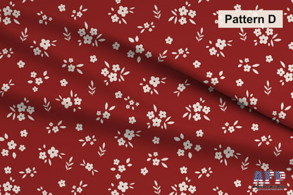 Christmas Florals 2 Fabric Bundle Set - Shop now at American Fabric Prints