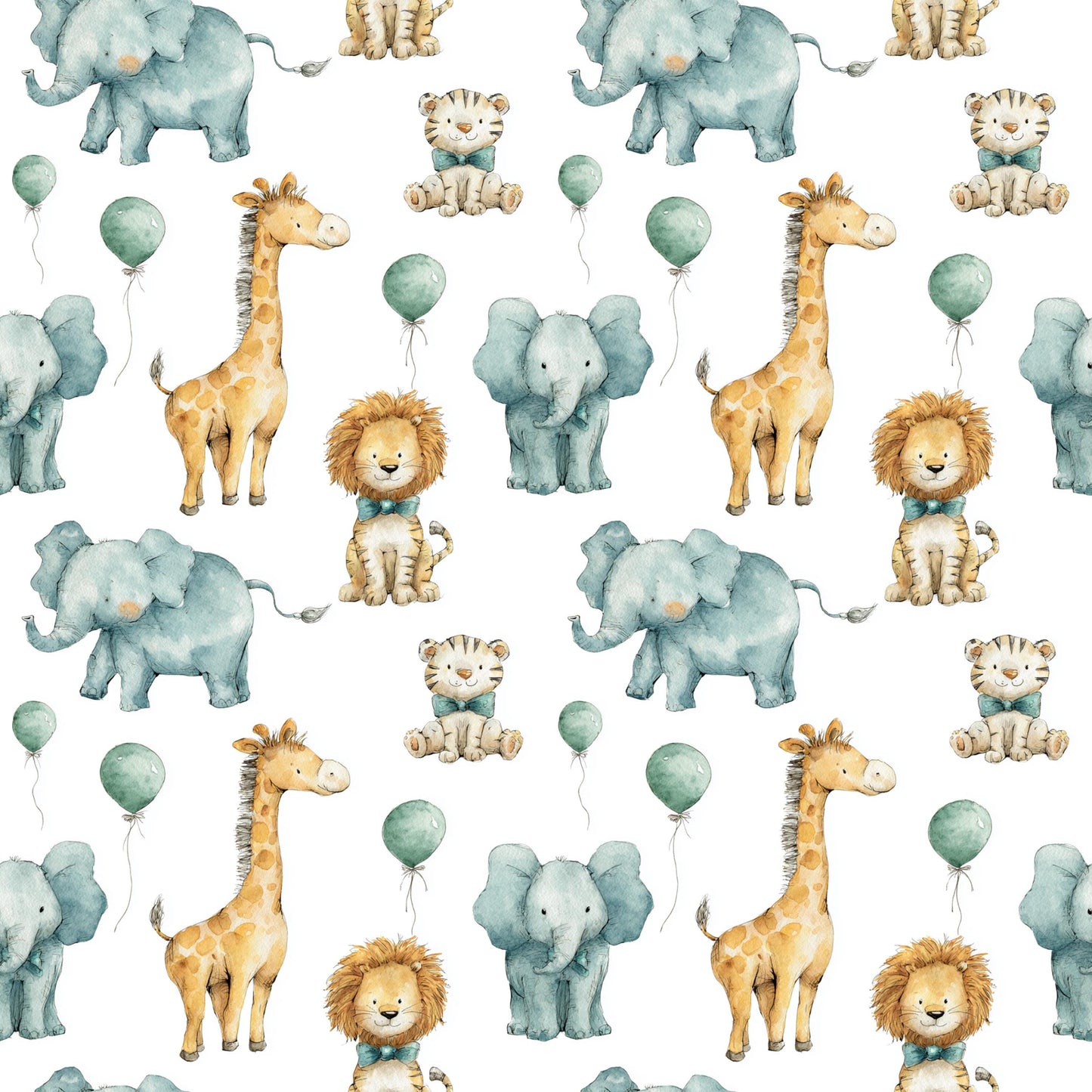 Safari Party Fabric - Shop now at American Fabric Prints