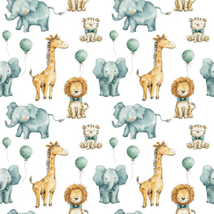 Safari Party Fabric - Shop now at American Fabric Prints
