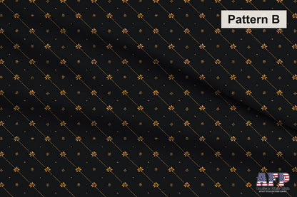 Black and Gold Fabric Bundle Set - Shop now at American Fabric Prints