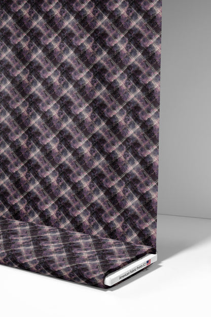 Victorian Goth Plaid Fabric - Shop now at American Fabric Prints
