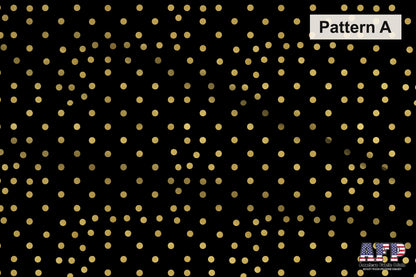 Black and Gold Fabric Bundle Set - Shop now at American Fabric Prints
