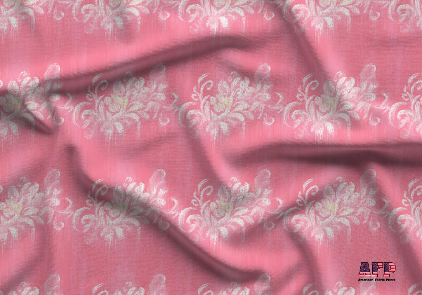 Sketchy Pink Fabric - Shop now at American Fabric Prints