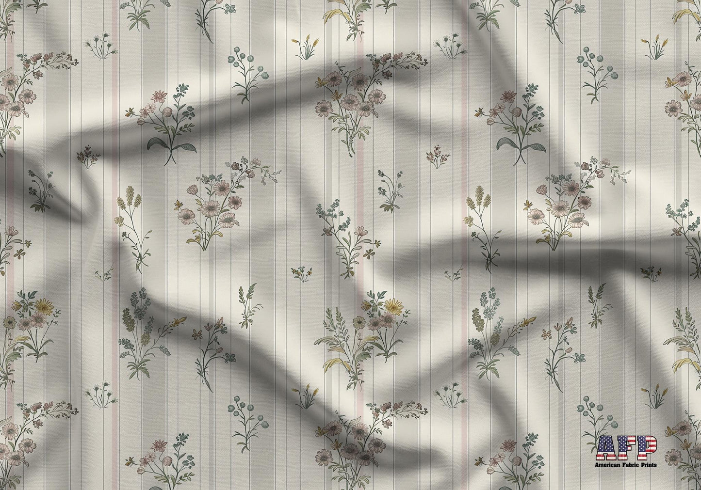 Playful Floral Fabric - Shop now at American Fabric Prints