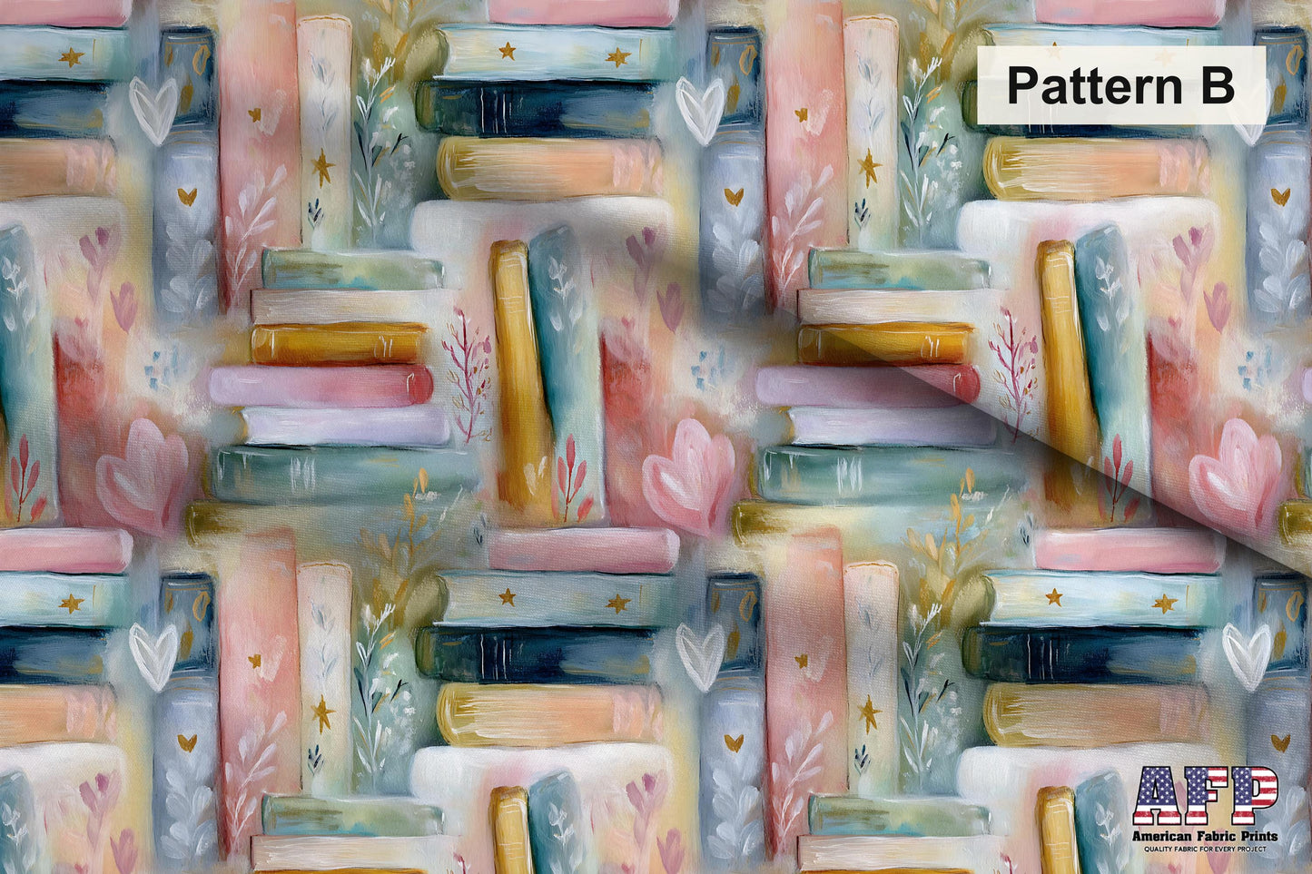 Spring Floral Books Fabric Bundle Set - Shop now at American Fabric Prints