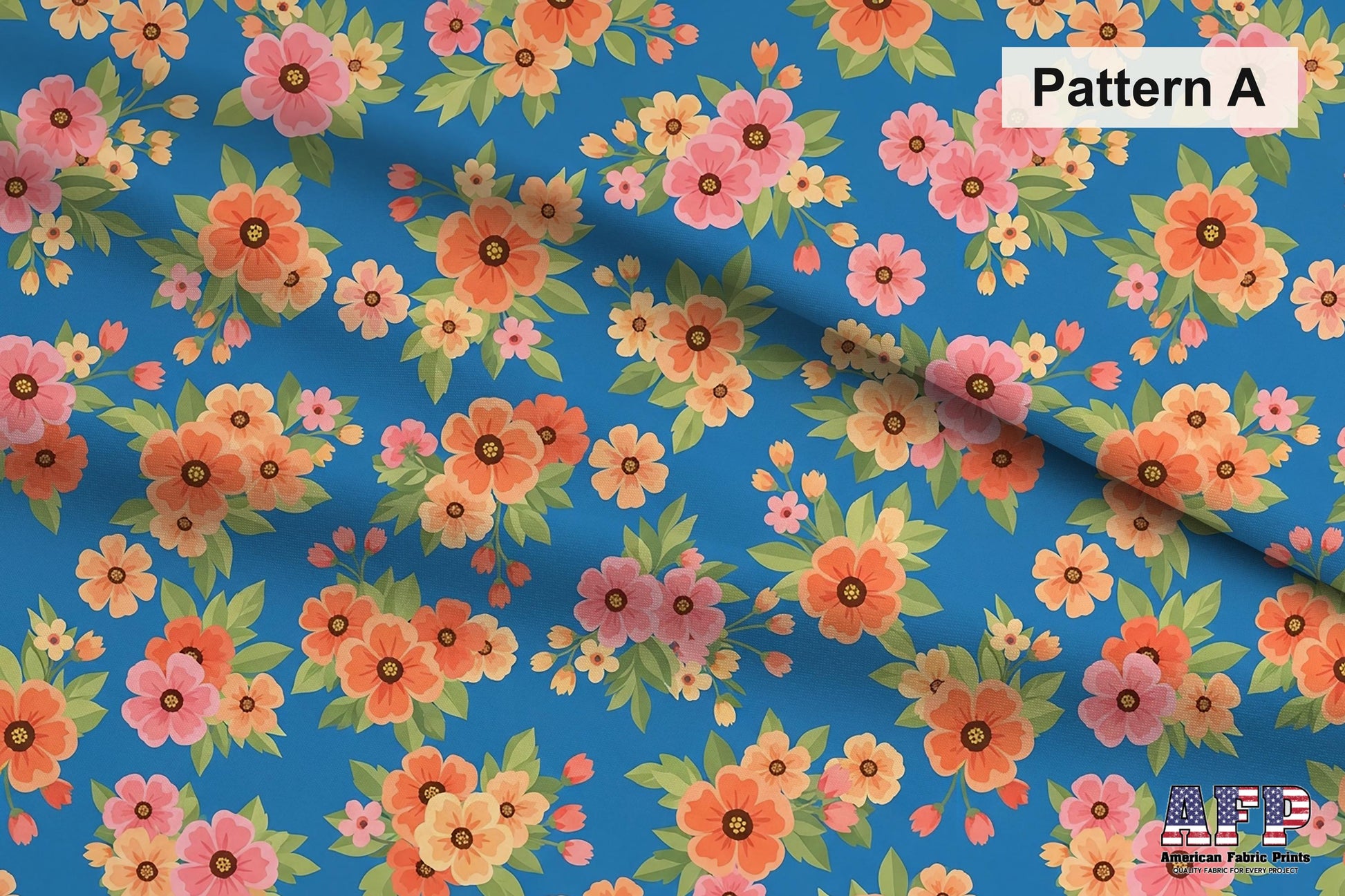Abstract Floral Fabric Bundle Set - Shop now at American Fabric Prints
