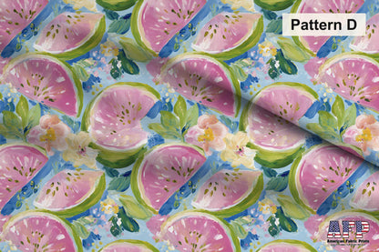 Painted Summer Fruit Fabric Bundle Set - Shop now at American Fabric Prints