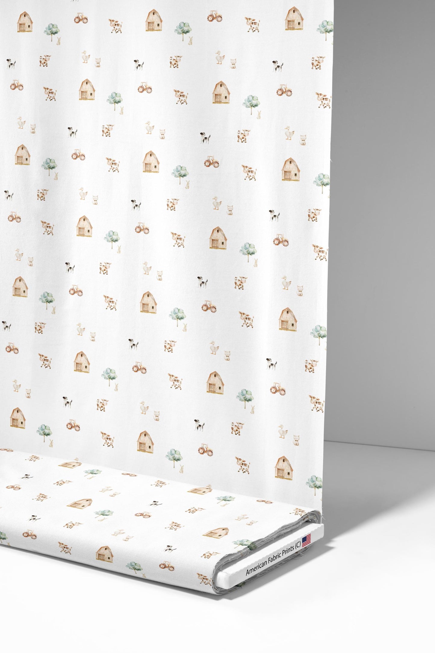 HappyFarm Fabric - Shop now at American Fabric Prints