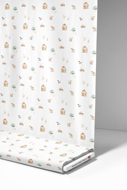 HappyFarm Fabric - Shop now at American Fabric Prints