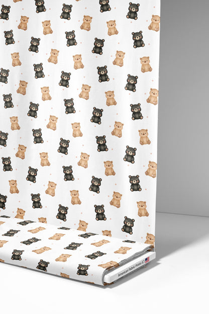 Beary Cute Fabric - Shop now at American Fabric Prints