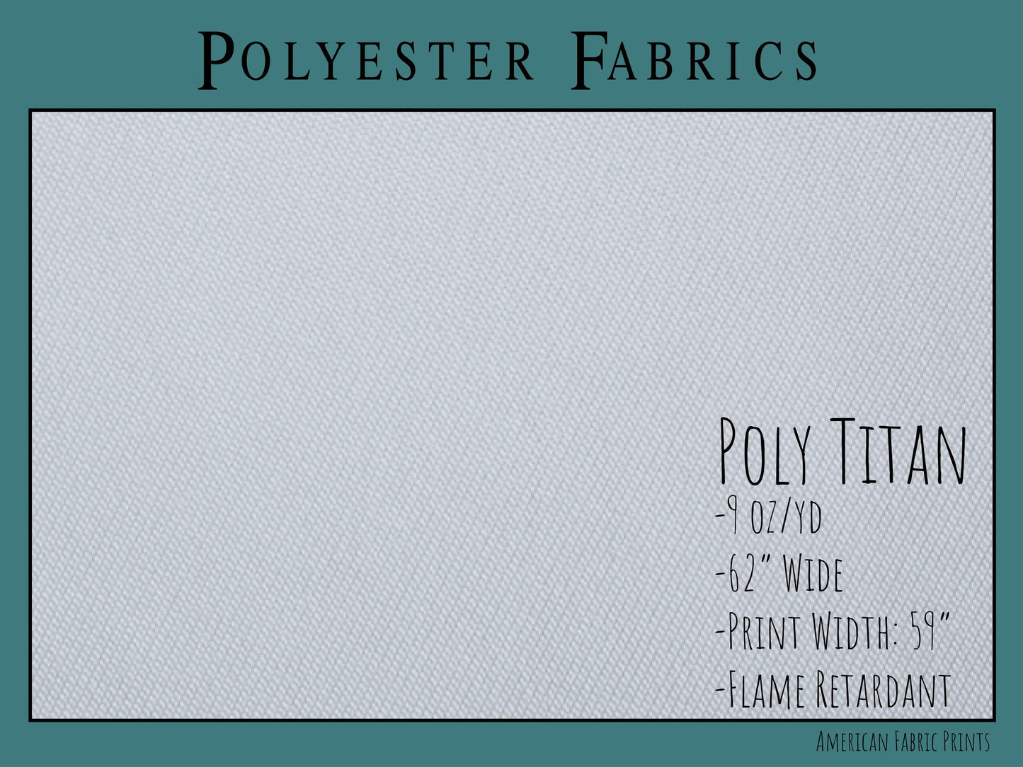 a white sheet of paper with the words poly titan on it