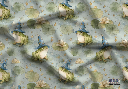 Whimsical Toad Fabric - Shop now at American Fabric Prints