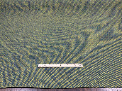 Yellow and Blue Woven Fabric, Woven Fabric, Premium Upholstery Fabric, Fabric for Upholstery, Crypton Coated Performance