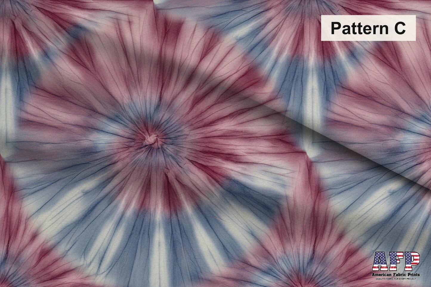 Berry Tie Dye 3 Fabric Bundle Set - Shop now at American Fabric Prints