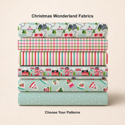 Christmas Wonderland Fabric Bundle. Choose Your Patterns. Shop now at American Fabric Prints.