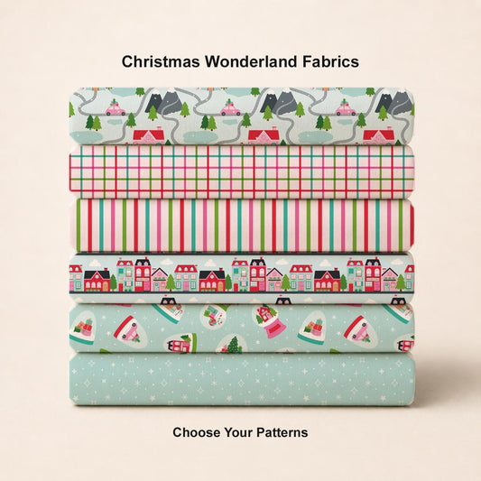Christmas Wonderland Fabric Bundle. Choose Your Patterns. Shop now at American Fabric Prints.