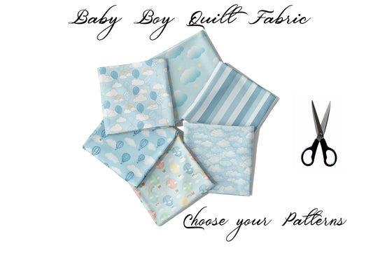 Baby Boy Quilt Coordinates. Shop now at American Fabric Prints.
