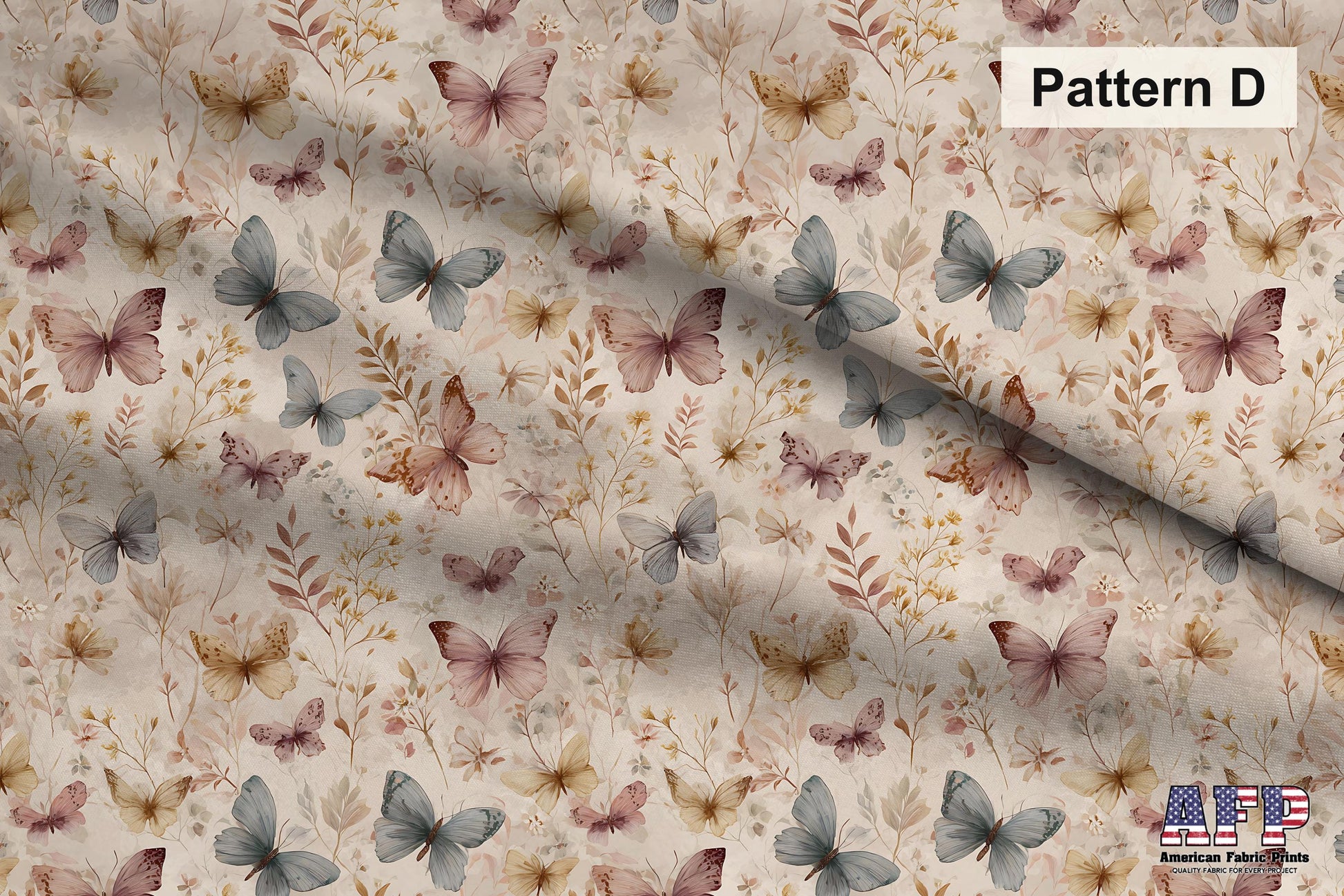 Boho Spring Butterfly Fabric Bundle Set - Shop now at American Fabric Prints