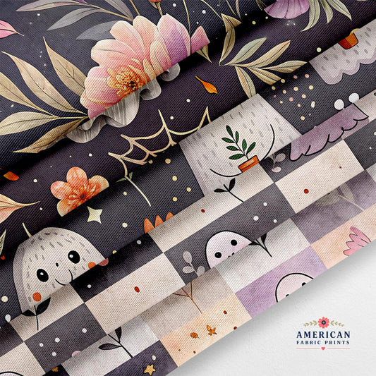 Floral Ghosts Fabric Bundle Set - Shop now at American Fabric Prints
