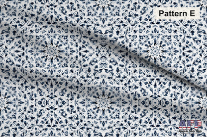 Patterned Arabesque Tiles 2 Fabric Bundle Set - Shop now at American Fabric Prints