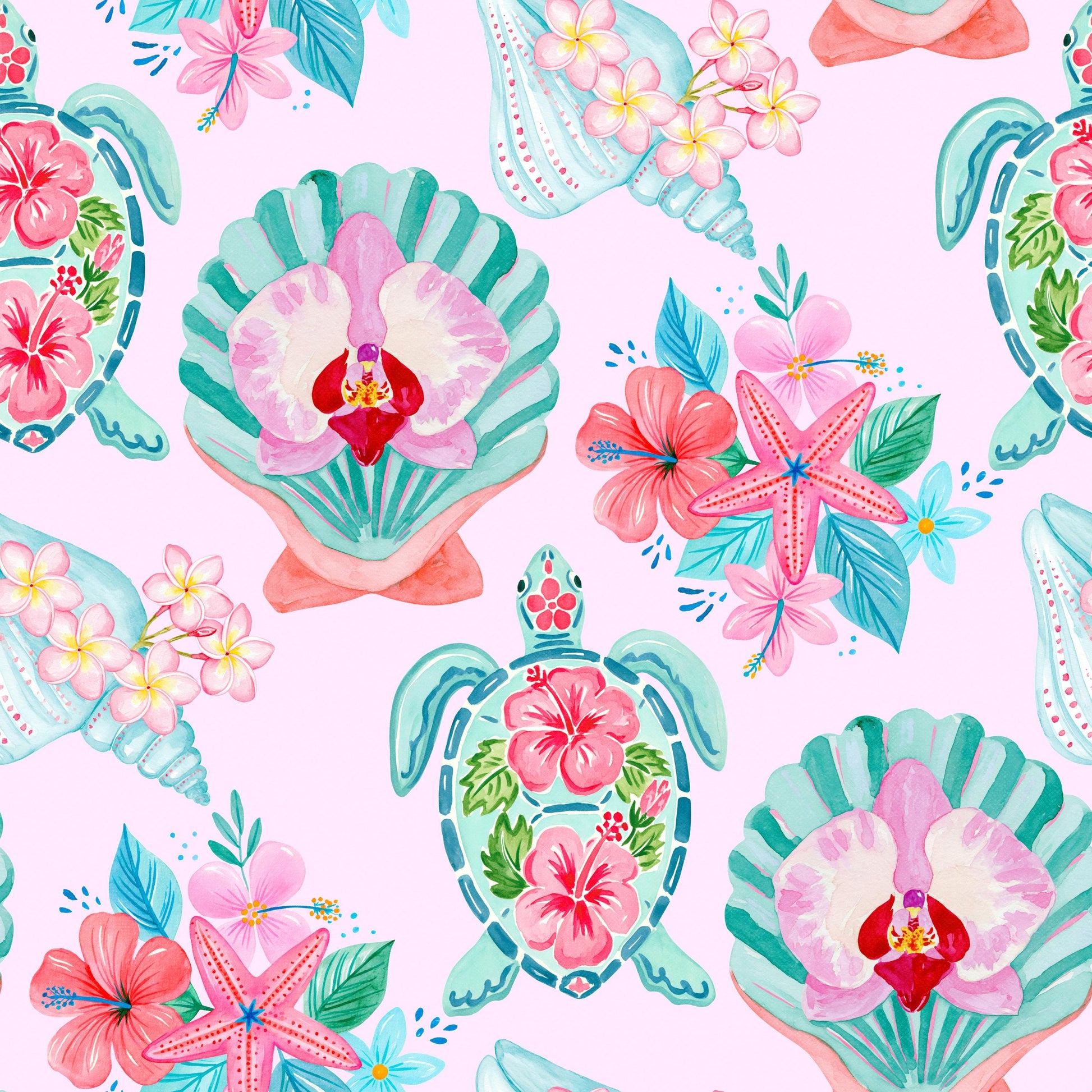 Coastal Coquette Fabric - Shop now at American Fabric Prints