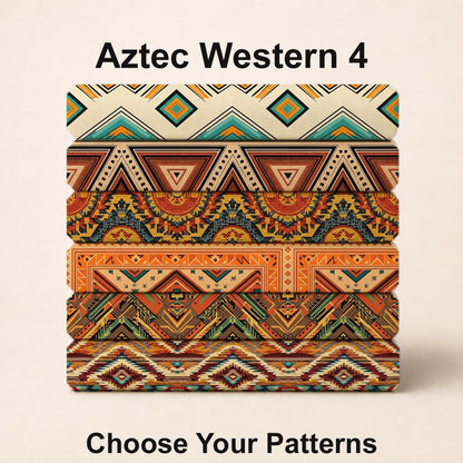 Aztec Western 4 Fabric Bundle Set - Shop now at American Fabric Prints