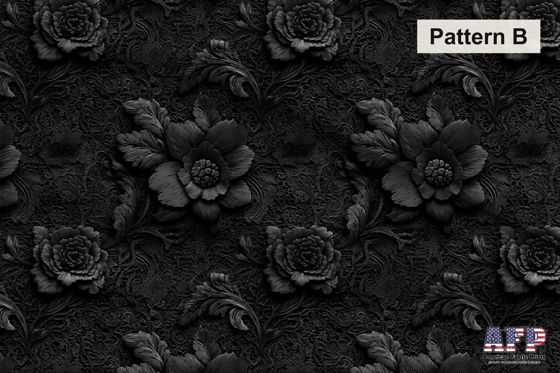 Dark Victorian Black and Gold Fabric Bundle Set - Shop now at American Fabric Prints