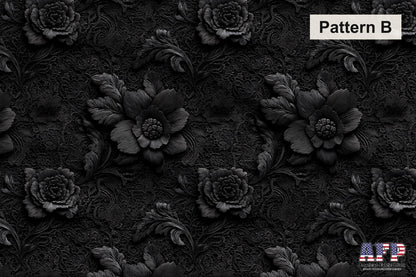 Dark Victorian Black and Gold Fabric Bundle Set - Shop now at American Fabric Prints