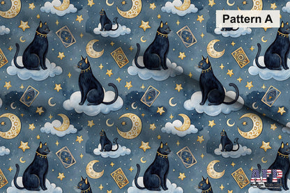 Mythical Cats 2 Fabric Bundle Set - Shop now at American Fabric Prints