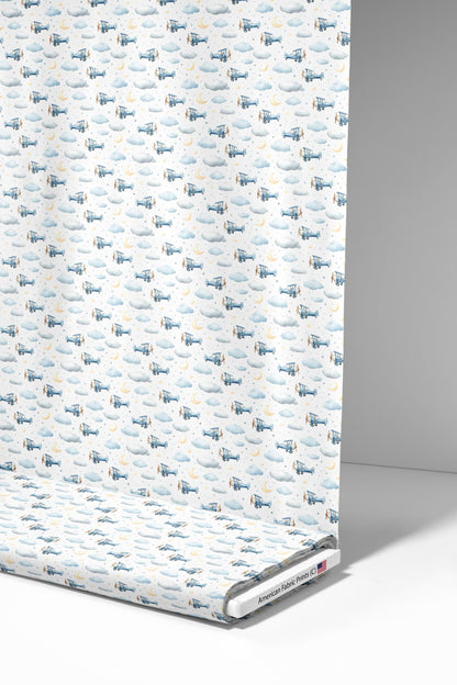 Night Flight Fabric - Shop now at American Fabric Prints