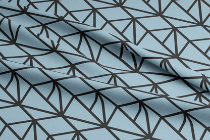 Modern Web Geometric Upholstery Pattern Fabric, Choose Your Color, Upholstery Fabric by the Yard, Custom Made Fabric, Geometric Fabric