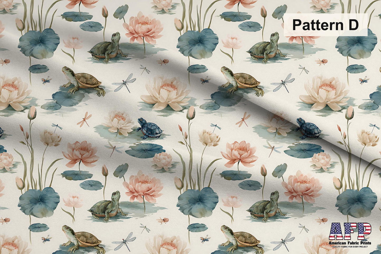 Watercolor Pond Fabric Bundle Set - Shop now at American Fabric Prints