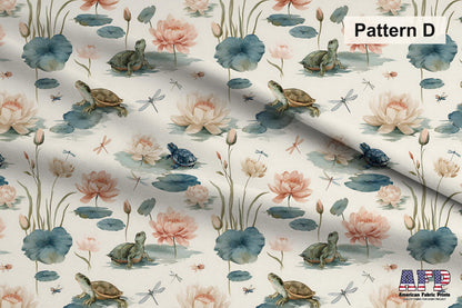 Watercolor Pond Fabric Bundle Set - Shop now at American Fabric Prints