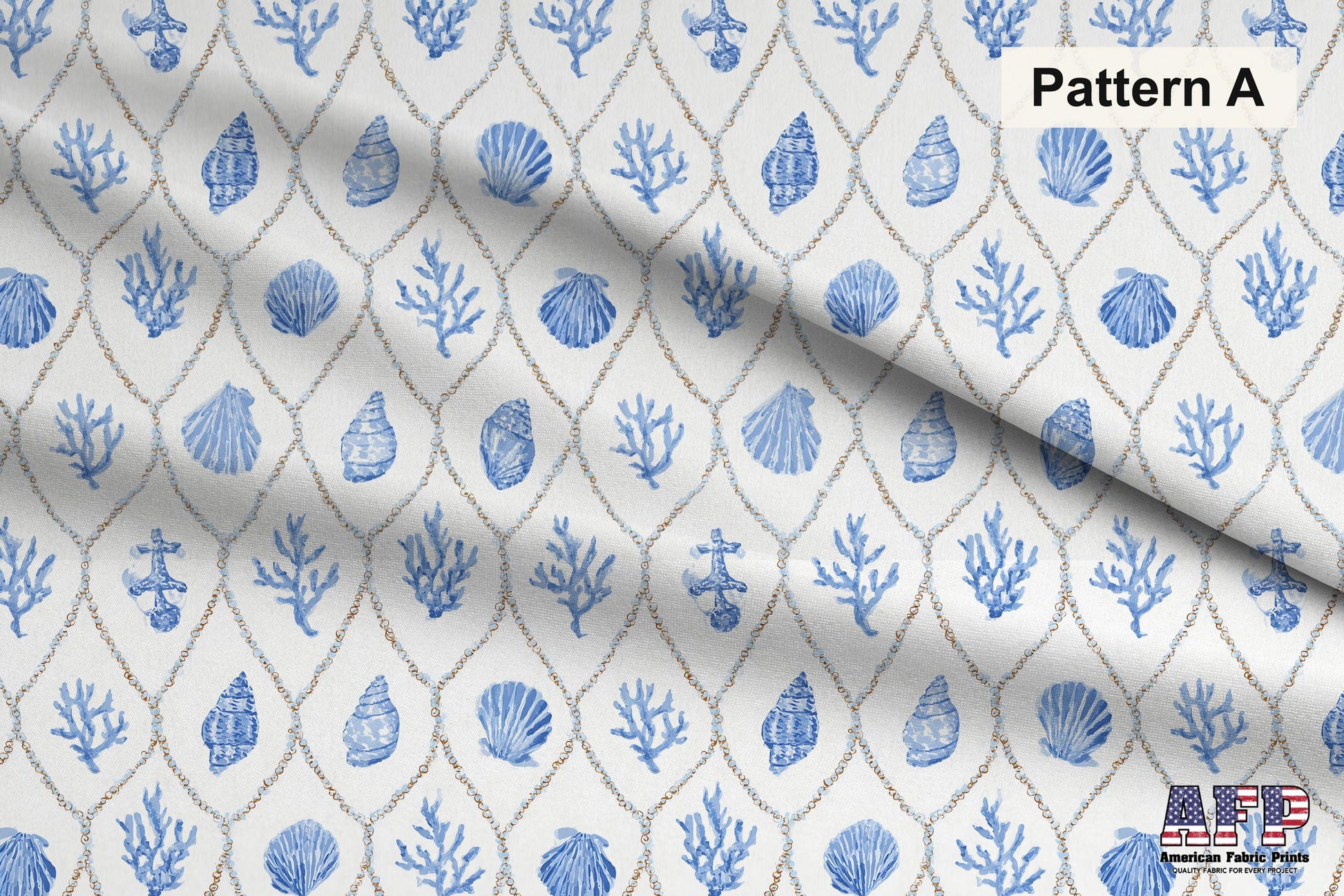 Blue Ocean Fabric Bundle Set - Shop now at American Fabric Prints