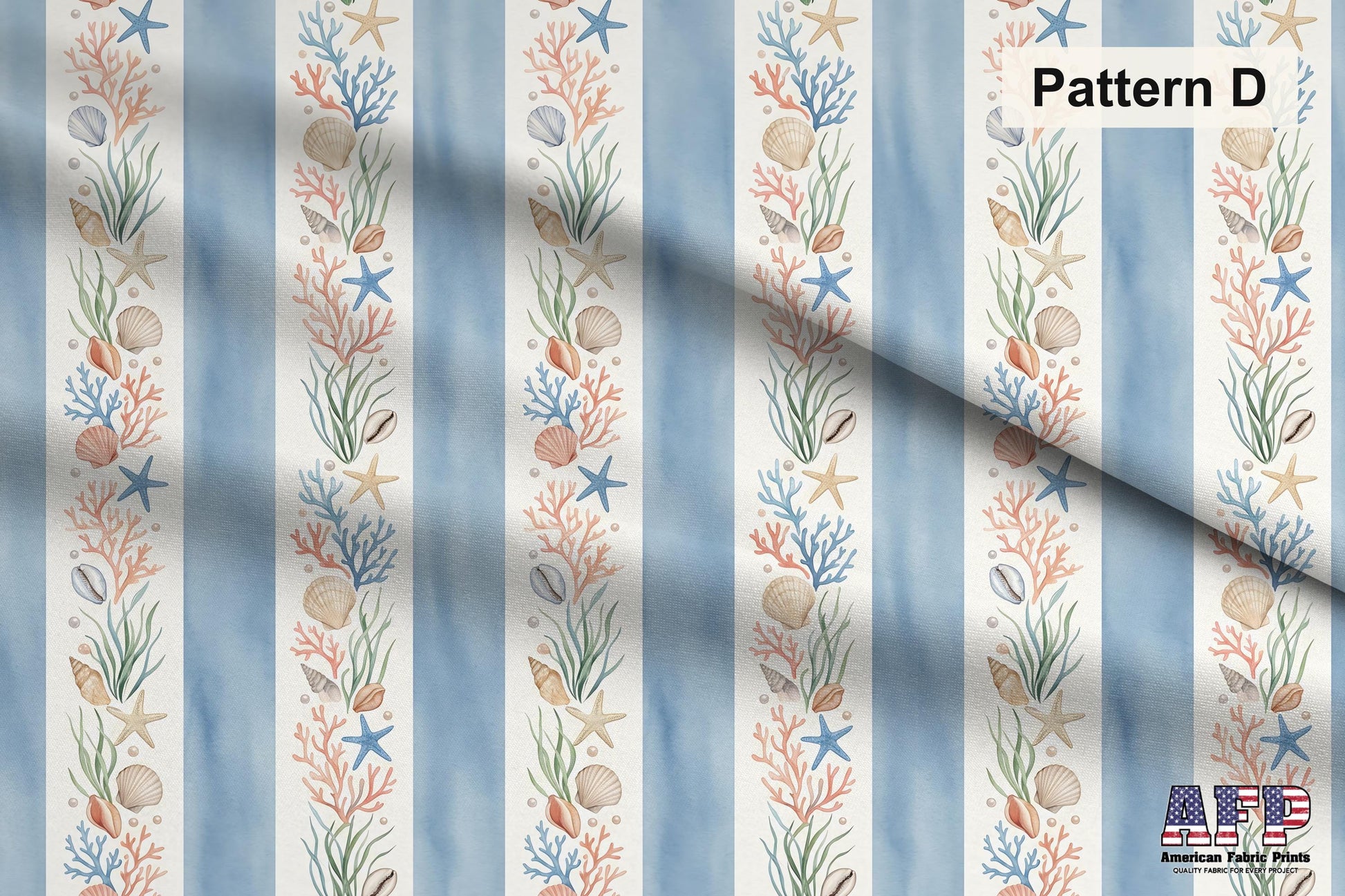 Sea shells Fabric Bundle Set - Shop now at American Fabric Prints