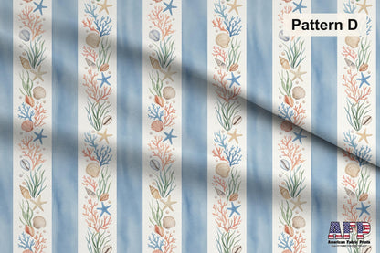 Sea shells Fabric Bundle Set - Shop now at American Fabric Prints
