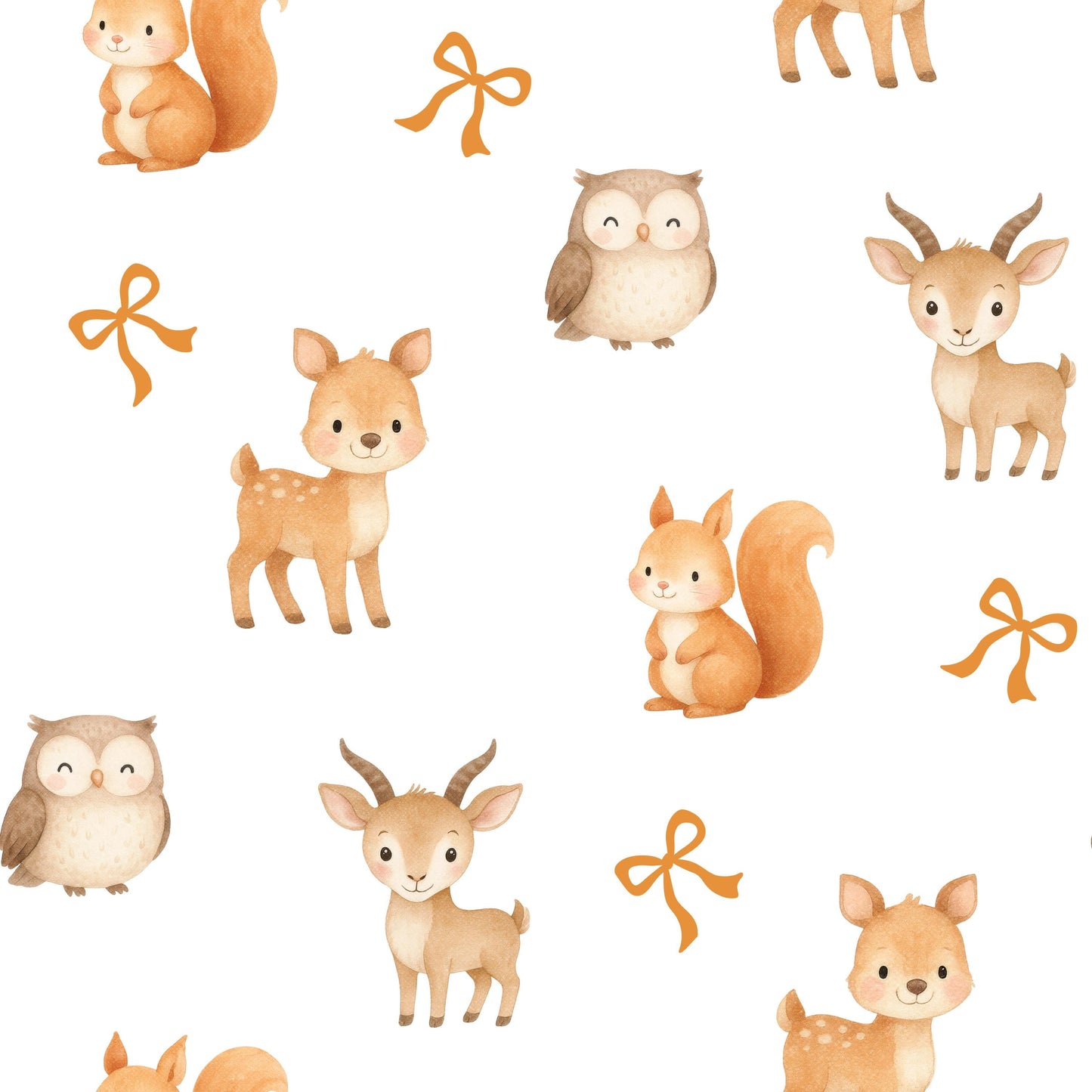 Little Wildlife Fabric - Shop now at American Fabric Prints