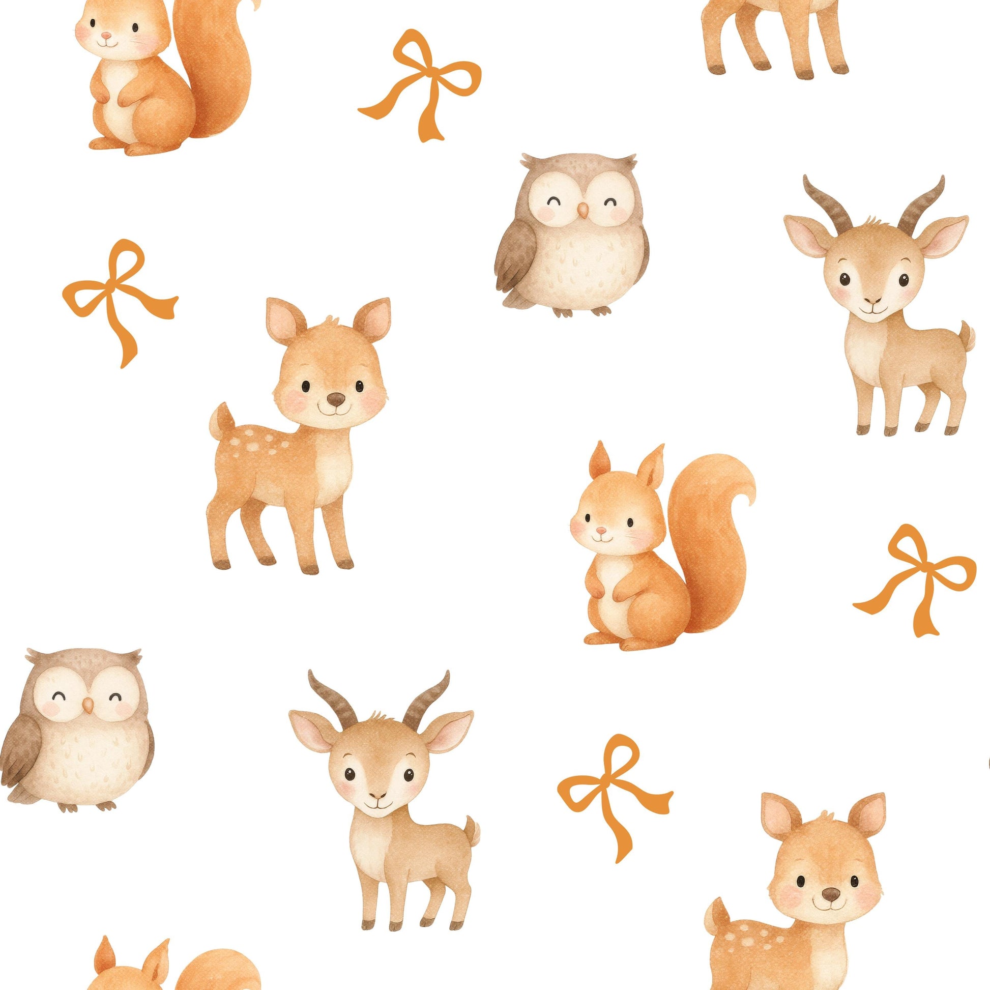 Little Wildlife Fabric - Shop now at American Fabric Prints
