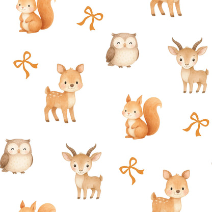 Little Wildlife Fabric - Shop now at American Fabric Prints