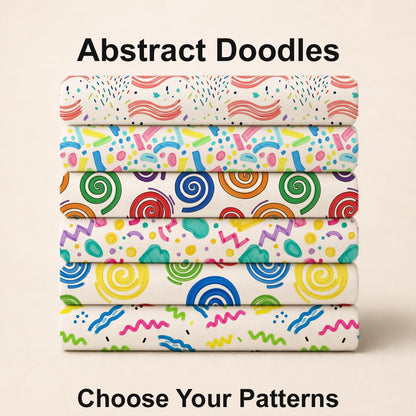 Abstract Doodles Fabric Bundle Set - Shop now at American Fabric Prints
