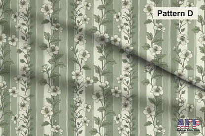 Sage Toile 1 Fabric Bundle Set - Shop now at American Fabric Prints