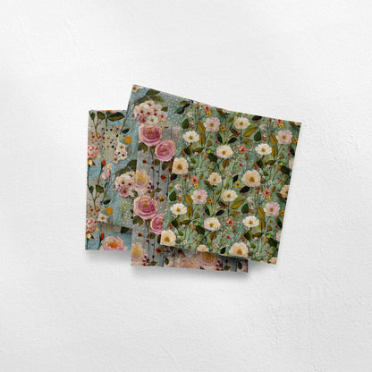 Cottage Shabby Floral Fabric Bundle Set - Shop now at American Fabric Prints