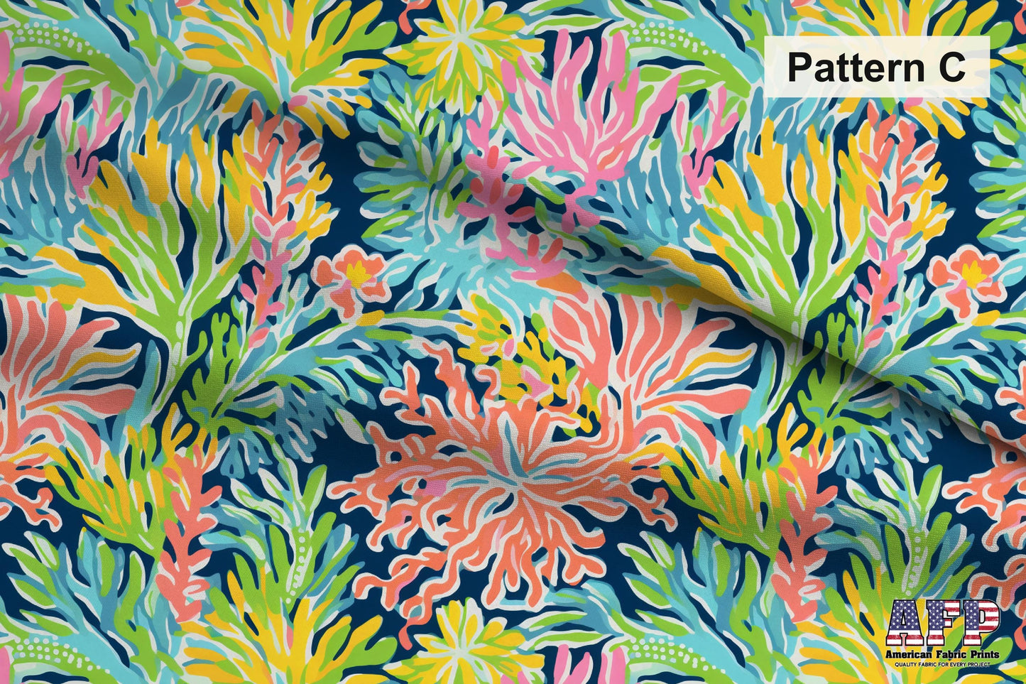 Preppy Coral Reef Fabric Bundle Set - Shop now at American Fabric Prints