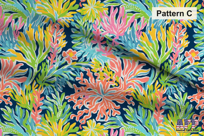 Preppy Coral Reef Fabric Bundle Set - Shop now at American Fabric Prints
