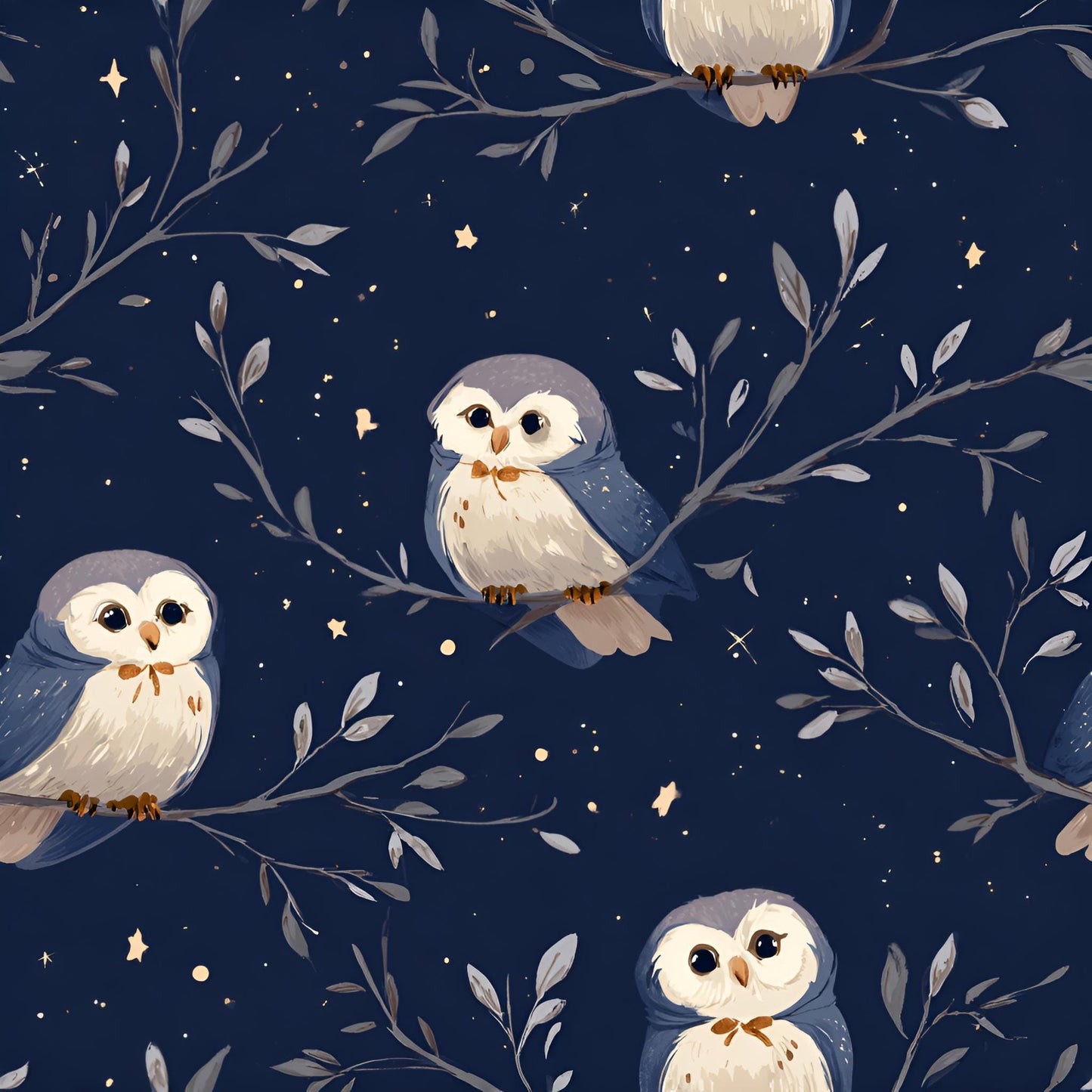 Owl in a Cape Fabric - Shop now at American Fabric Prints