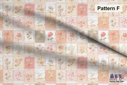 Shabby Chic Roses Fabric Bundle Set - Shop now at American Fabric Prints