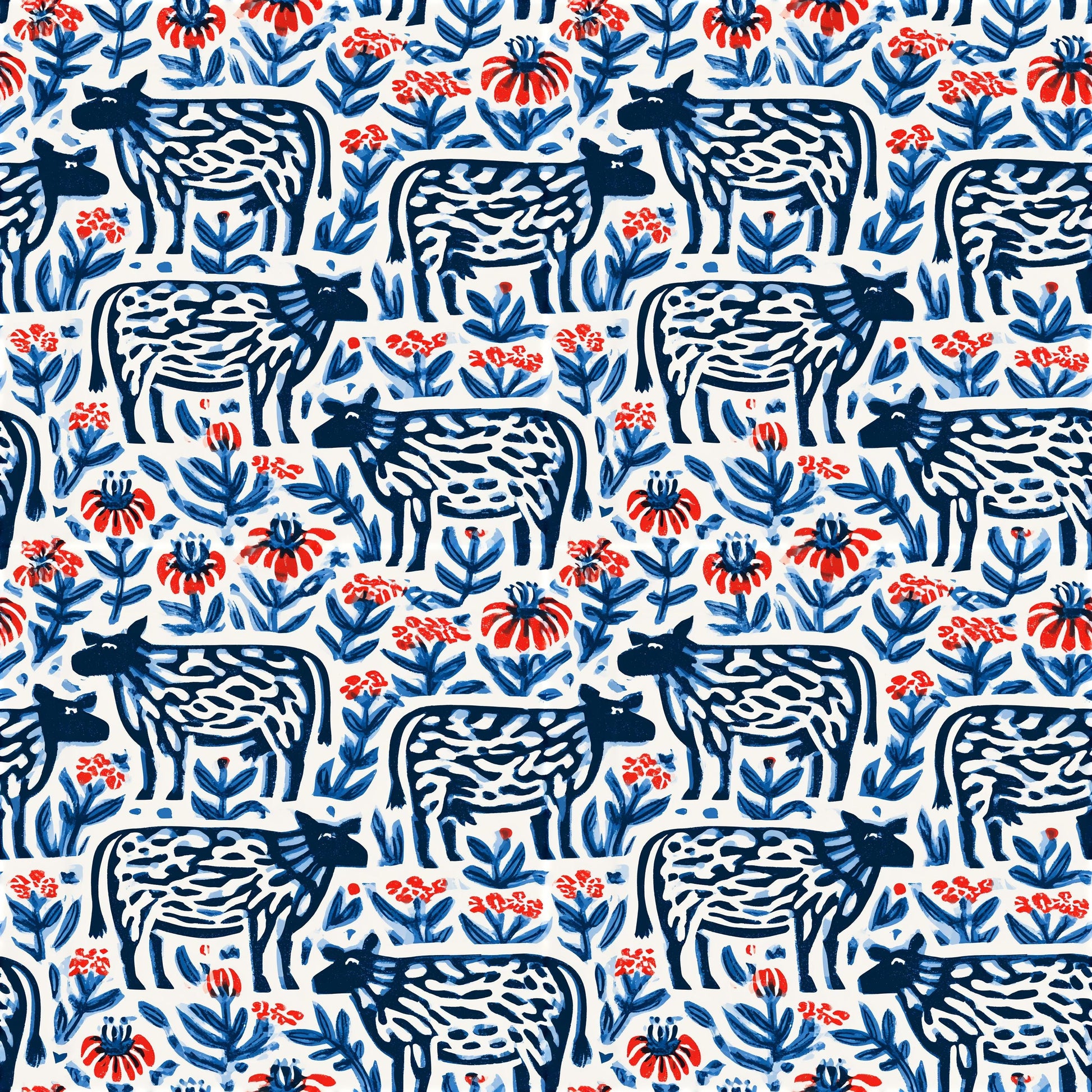 Farmhouse Block Print Fabric Bundle Set - Shop now at American Fabric Prints