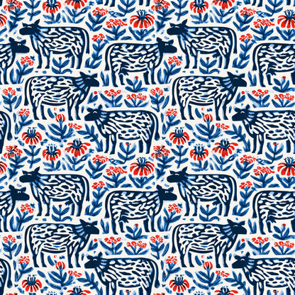 Farmhouse Block Print Fabric Bundle Set - Shop now at American Fabric Prints